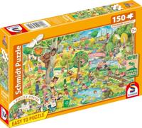 Puzzel - SCHMIDT SPIELE - De natuur is kinderspel - 150 stukjes - Vanaf 7 jaar - thumbnail