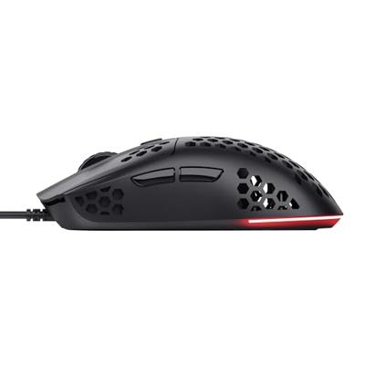 Trust GXT928 HELOX LIGHTWEIGHT Muis Zwart - thumbnail