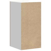 Keukenwandkast Kalmar bewerkt hout artisanaal eikenkleur - thumbnail