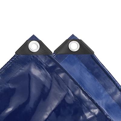 Dekzeil 650 g/m² 3x6 m blauw - thumbnail