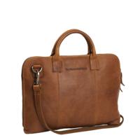 Chesterfield - Harvey lederen laptoptas 13 inch - Cognac - thumbnail