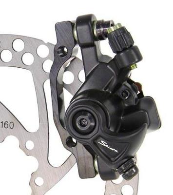 VWP Mechanische schijfremset dm33 160 mm voor + achter