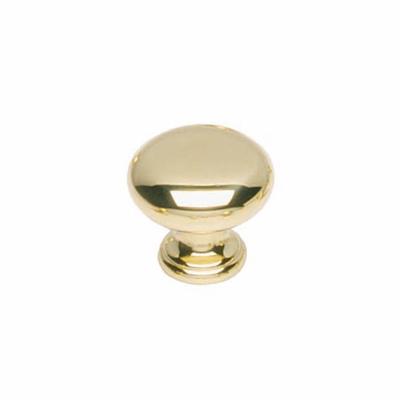 Intersteel Meubelknop paddenstoel ø25mm - messing gelakt