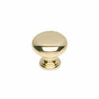 Intersteel Meubelknop paddenstoel ø25mm - messing gelakt - thumbnail