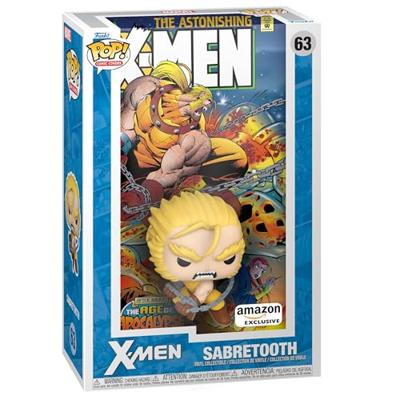 Marvel X-Men The Astonishing X-Men #2 Comic Cover Funko Pop Vinyl: Sabretooth