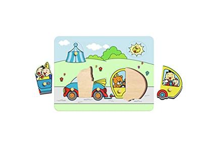 Studio 100 houten puzzel auto