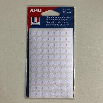 Apli mapje permanent rond 8 mm 539 stuks