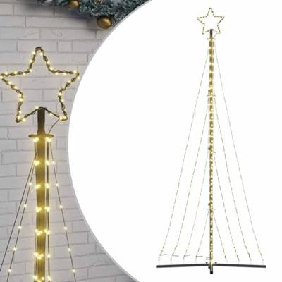 VidaXL Led-kerstboom 447 leds warm wit 250 cm VidaXL Led-kerstboom 447 leds warm wit 250 cm