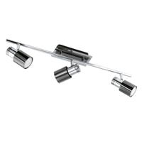 Eglo Spots GU10Davida 3-lichts nikkel zwart - 30834 - thumbnail