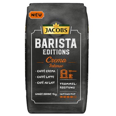 Jacobs Barista Crema Intense - koffiebonen - 1 kilo Jacobs Barista Crema Intense - koffiebonen - 1 kilo