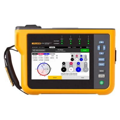Fluke 1777, Power Quality Analyzer Netwerkanalyser Met logger, Incl. stroomtang 1 set