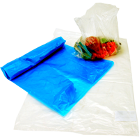 Zak | Vlakke zak | LDPE | 70x120cm | 70my | transparant | 100 stuks - thumbnail