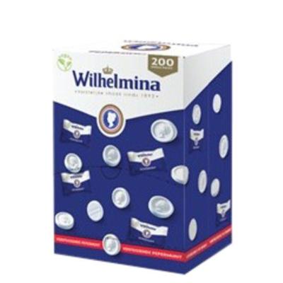 Fortuin Wilhelmina pepermunt, singe dispenser van 200 stuks Fortuin Wilhelmina pepermunt, singe dispenser van 200 stuks