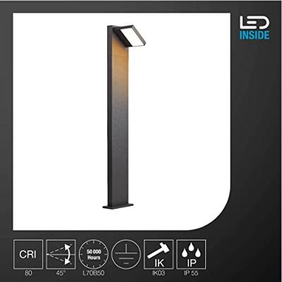 SLV 1002992 ABRIDOR 100 Staande buitenlamp 14 W Antraciet SLV 1002992 ABRIDOR 100 Staande buitenlamp 14 W Antraciet