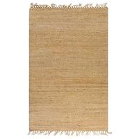Vloerkleed 120x180 cm handgeweven jute natuurlijk - thumbnail