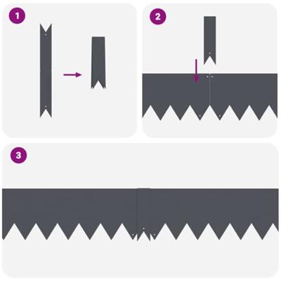 Gazonranden 50 pcs Antraciet 100 x 0.5 x 15 cm Staal