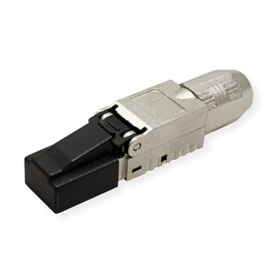 ROLINE veldmontage RJ-45 connector Cat.6A (Klasse EA), STP, zilver