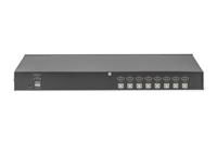 Digitus DS-12910 KVM-switch Rack-montage Zwart - thumbnail