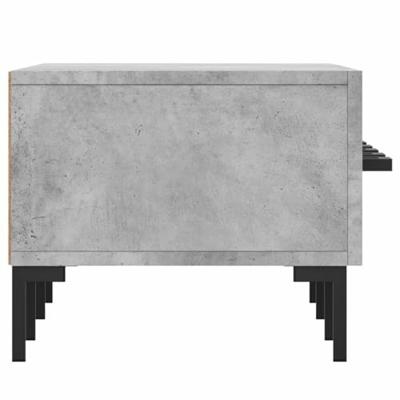 Tv-meubel 150x36x30 cm bewerkt hout betongrijs
