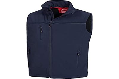 NITRAS SAFETY Nitras softshellvest "motion tex light" softshell vest gr. l motion tex light blue