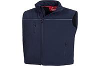 NITRAS SAFETY Nitras softshellvest "motion tex light" softshell vest gr. l motion tex light blue - thumbnail