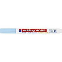Krijtstift edding 4085 by Securit rond 1-2mm pastel blauw - thumbnail