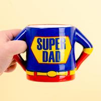 Super Papa Mok - 500 ml - Steengoed - Vaderdag Cadeau - Super Dad - thumbnail