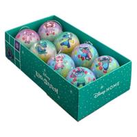 Box kerstbal plastic stitch d6cm 4st Kurt S. Adler - Kurt s adler - thumbnail