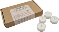 Soylites Natural Theelichtjes - 100% koolzaadwas - thumbnail