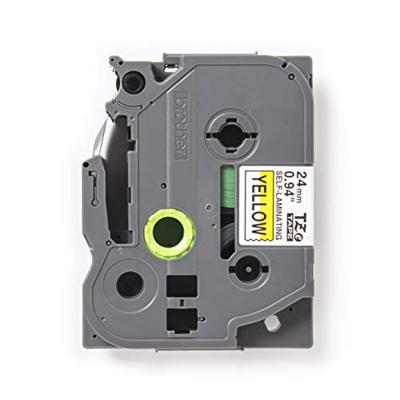 Brother TZESL651 Labeltape zelflaminerend Tapekleur: Geel Tekstkleur: Zwart 24 mm 8 m Brother TZESL651 Labeltape zelflaminerend Tapekleur: Geel Tekstkleur: Zwart 24 mm 8 m