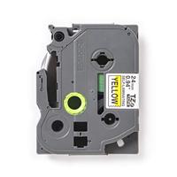 Brother TZESL651 Labeltape zelflaminerend Tapekleur: Geel Tekstkleur: Zwart 24 mm 8 m - thumbnail