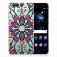 Huawei P10 Plus | TPU Case | Purple Flower - thumbnail