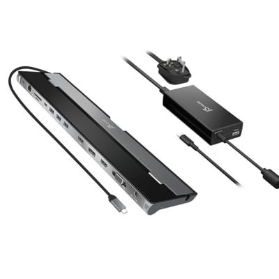 j5create USB-C™ Triple Display Docking Station with 100W PD Adapter - EU
