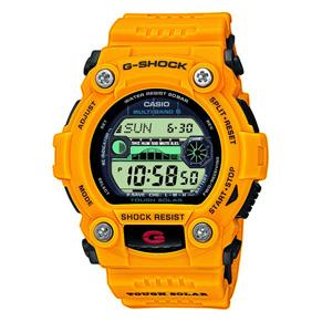 Horlogeband Casio 10340732 / GW-7900CD-9ER Kunststof/Plastic Geel 16mm Horlogeband Casio 10340732 / GW-7900CD-9ER Kunststof/Plastic Geel 16mm