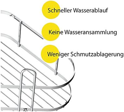EISL hoekdoucherek telescopisch chroomkleurig