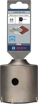 Bosch Accessoires Holle boorkroon SDS-plus-9 voor zeskantadapter 68 x 50 x 80 mm, 6 1st - 2608550076 - thumbnail