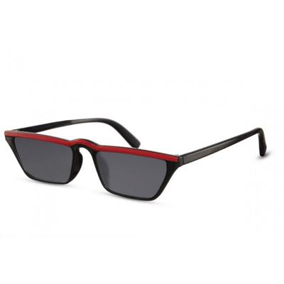 CWI zonnebril dames cat.3 rood/zwart (CWI2261) CWI zonnebril dames cat.3 rood/zwart (CWI2261)