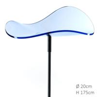 Zonnevanger 1 stuk Lucy Blauw groot 175x20 cm Cazador Del Sol - Cazador del sol - thumbnail