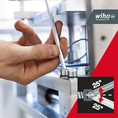 Wiha Stiftsleutelset | in ErgoStar houder | |eskantkogelkop | MagicRing | 14-delig | mat verchroomd | inchuitvoering | in blister - 43852 - 43852