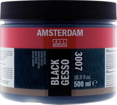 Amsterdam All Acrylics Amsterdam • gesso 3007 black 500ml