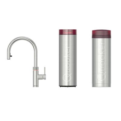 Quooker Flex met PRO3 boiler en CUBE reservoir 5-in-1 kokendwaterkraan RVS