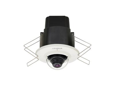 Hanwha XND-6011F IP-camera, binnenkussen, zwart, ivoor, 1920 x 1080 pixels – bewakingscamera (IP-beveiligingscamera, binnen, PTZ, digitale pad, zwart, ivoor, dak)