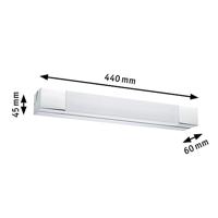 Paulmann Quasar 79714 LED-spiegellamp 7.5 W Warmwit Chroom, Wit - thumbnail