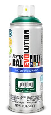 Sprayverf Pintyplus Evolution RAL 6005 Waterbasis Moss Green 400 ml