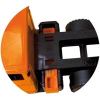 DinoToys Tatra kiepwagen oranje, 71 cm groot, draaggewicht 100 kg - thumbnail