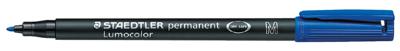 Staedtler Lumocolor permanent M DRY SAFE 317-3 Permanent marker Blauw Watervast: Ja