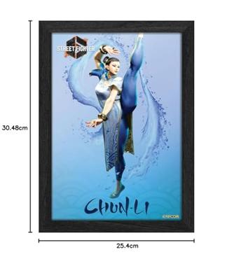 Pixel Frames Plax - Street Fighter 6: Chun-Li (25cm x 30cm)