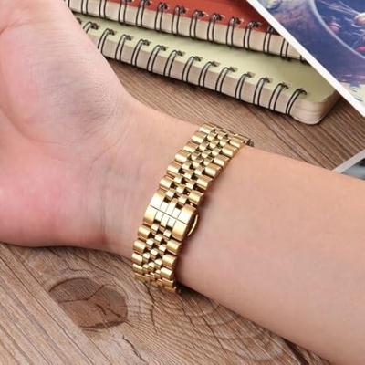 Stalen band - Goud - Xiaomi Mi Watch / Xiaomi Watch 2 / Xiaomi Watch S1 / S2 / S3 / S4 Stalen band - Goud - Xiaomi Mi Watch / Xiaomi Watch 2 / Xiaomi Watch S1 / S2 / S3 / S4