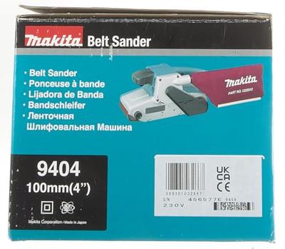 Makita 9404 Bandschuurmachine in doos - thumbnail