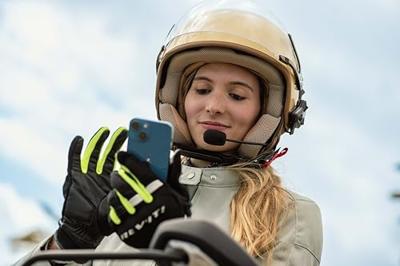 Midland C1410.01 BT Mini Twin Intercomset voor motorrijders Geschikt voor (helm) Universeel - thumbnail